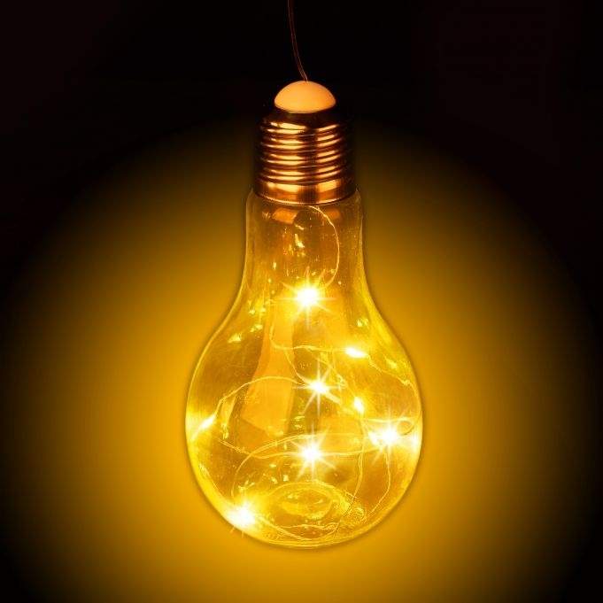 Hengende LED-lampe for dekorativ bruk