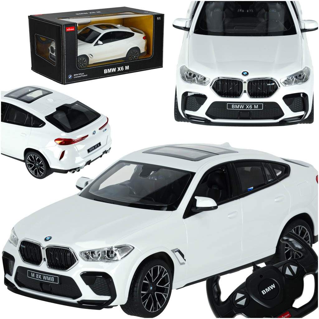 RC bil 1:14 BMW X6 M hvit