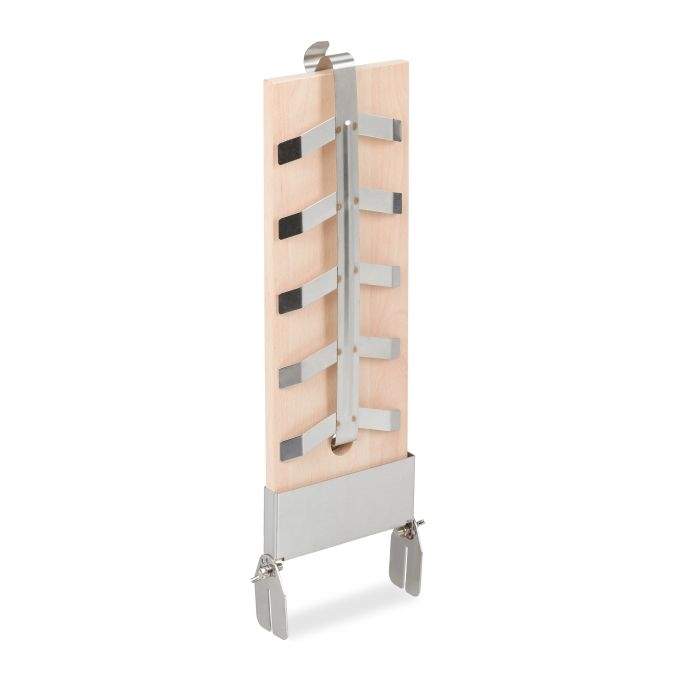 Flam laksebrett med holder