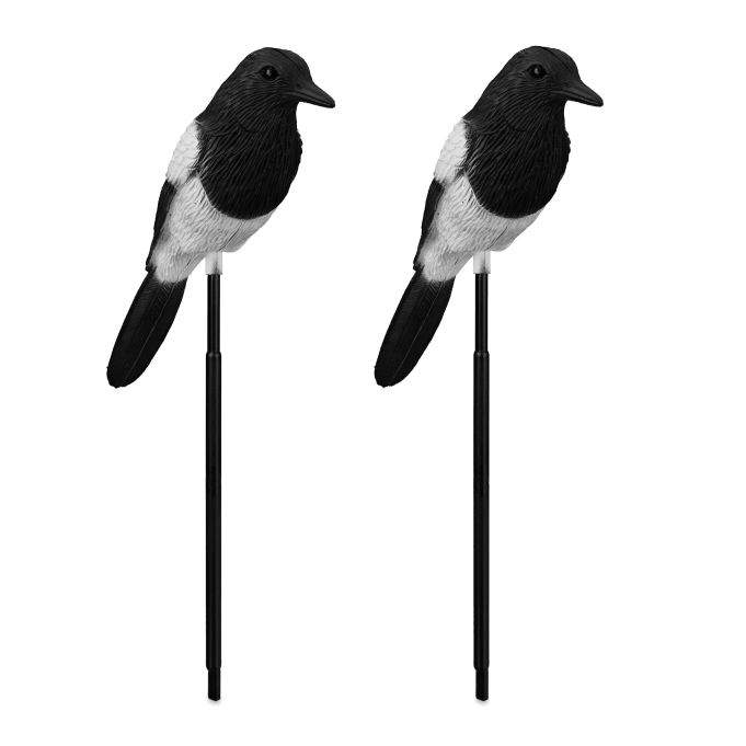Hagefigur fuglesett med 2 stk