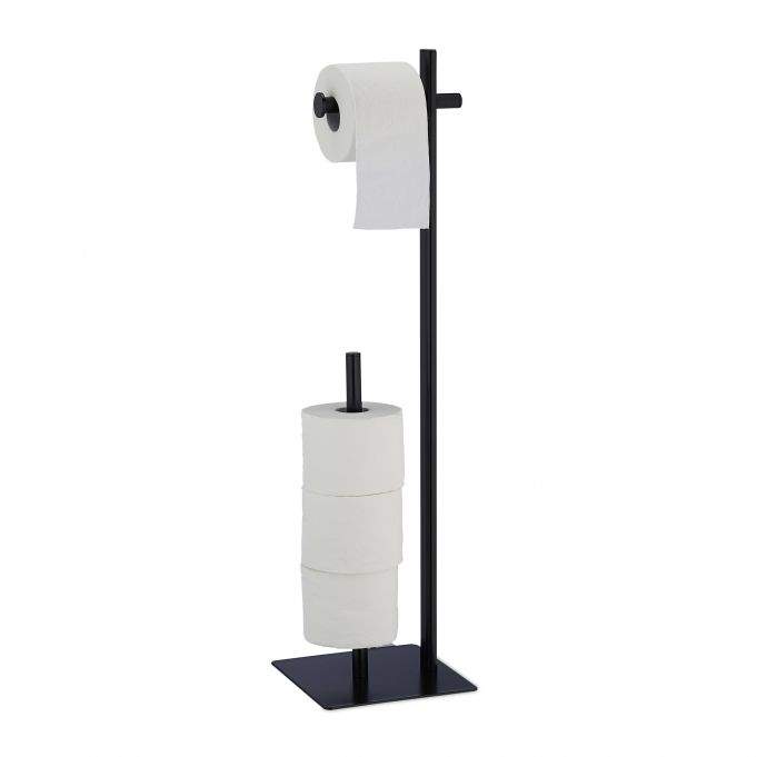 Sort toalettpapirholder