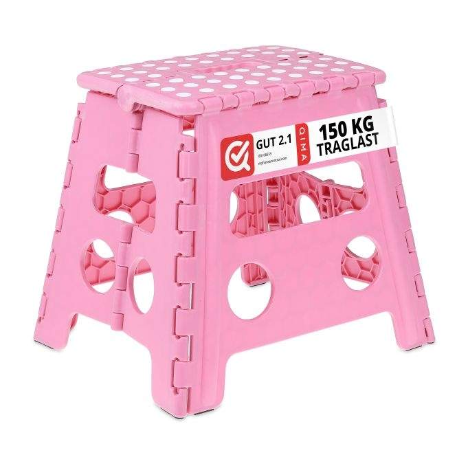 Sammenleggbar krakk L rosa Sammenleggbar krakk L rosa