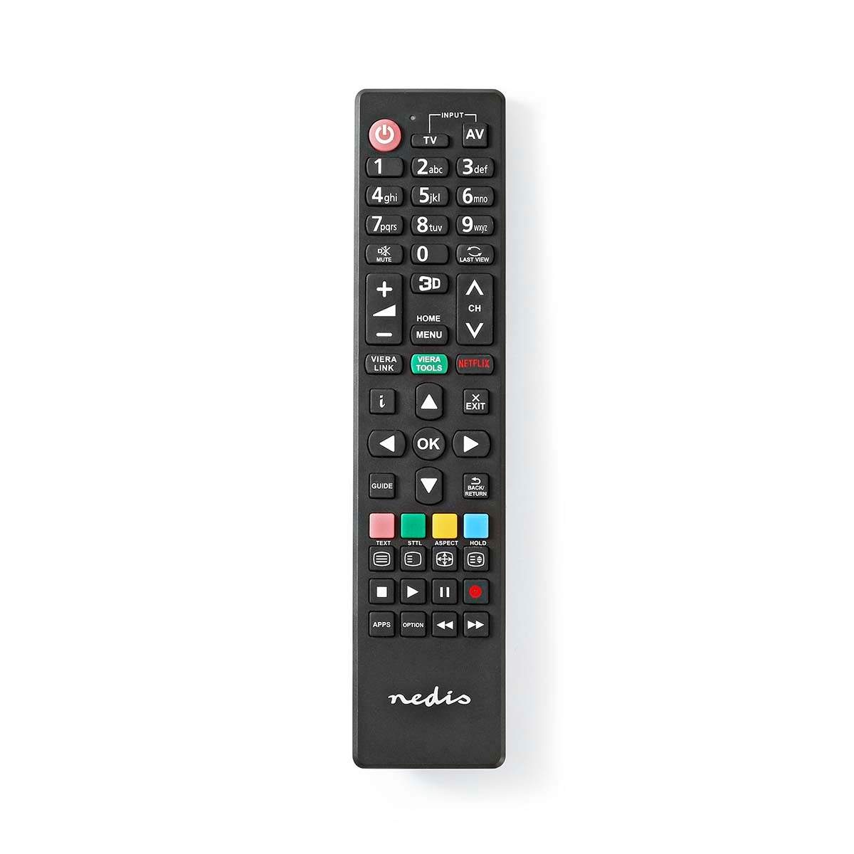 Utskifting Fjernkontroll | Egnet for: Panasonic / Sharp | Satt | 1 Enhet | Amazon Prime / Disney + Button / Netflix Knapp / Raku