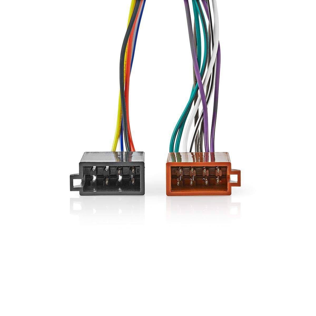 ISO Adapter Cable | ISO-kompatibilitet: Kenwood | 0.15 m | Rund | PVC | Plastpose