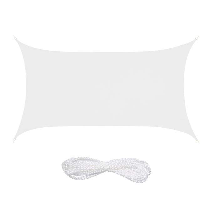 Rektangulært fortelt i polyester