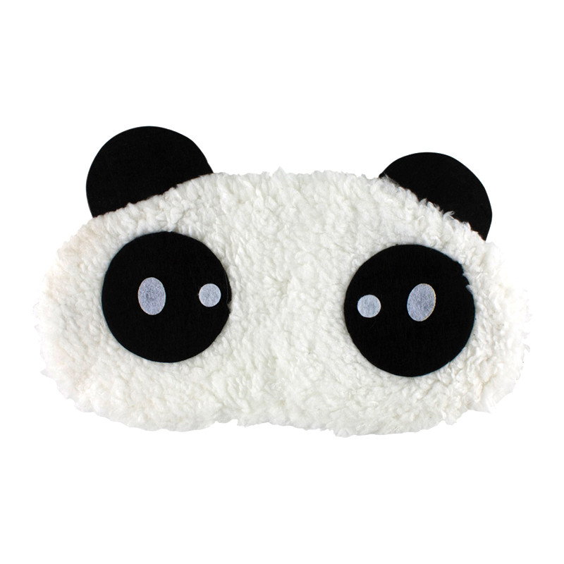 Uskyldig Panda, Fluffy Sovemaske for reiser og avslapping