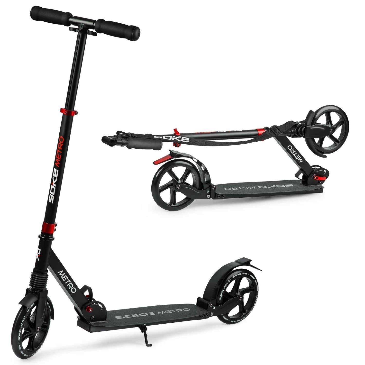 Scooter SOKE METRO svart Rød