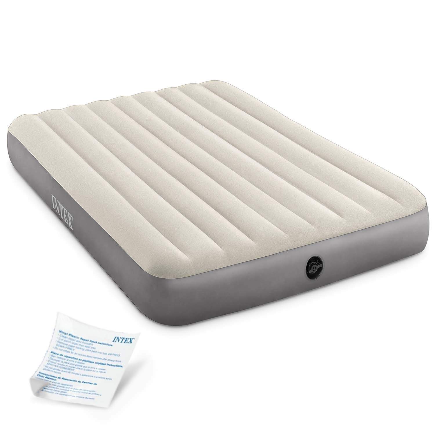 Oppblåsbar madrass 203x152x25 cm for to personer INTEX 64103