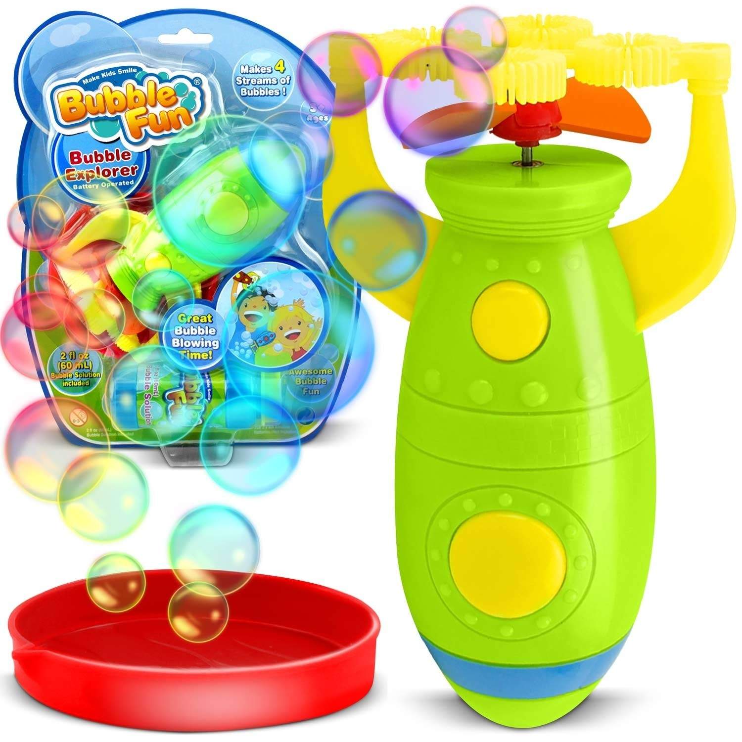 Rakettkaster for såpebobler Ricokids RK-908