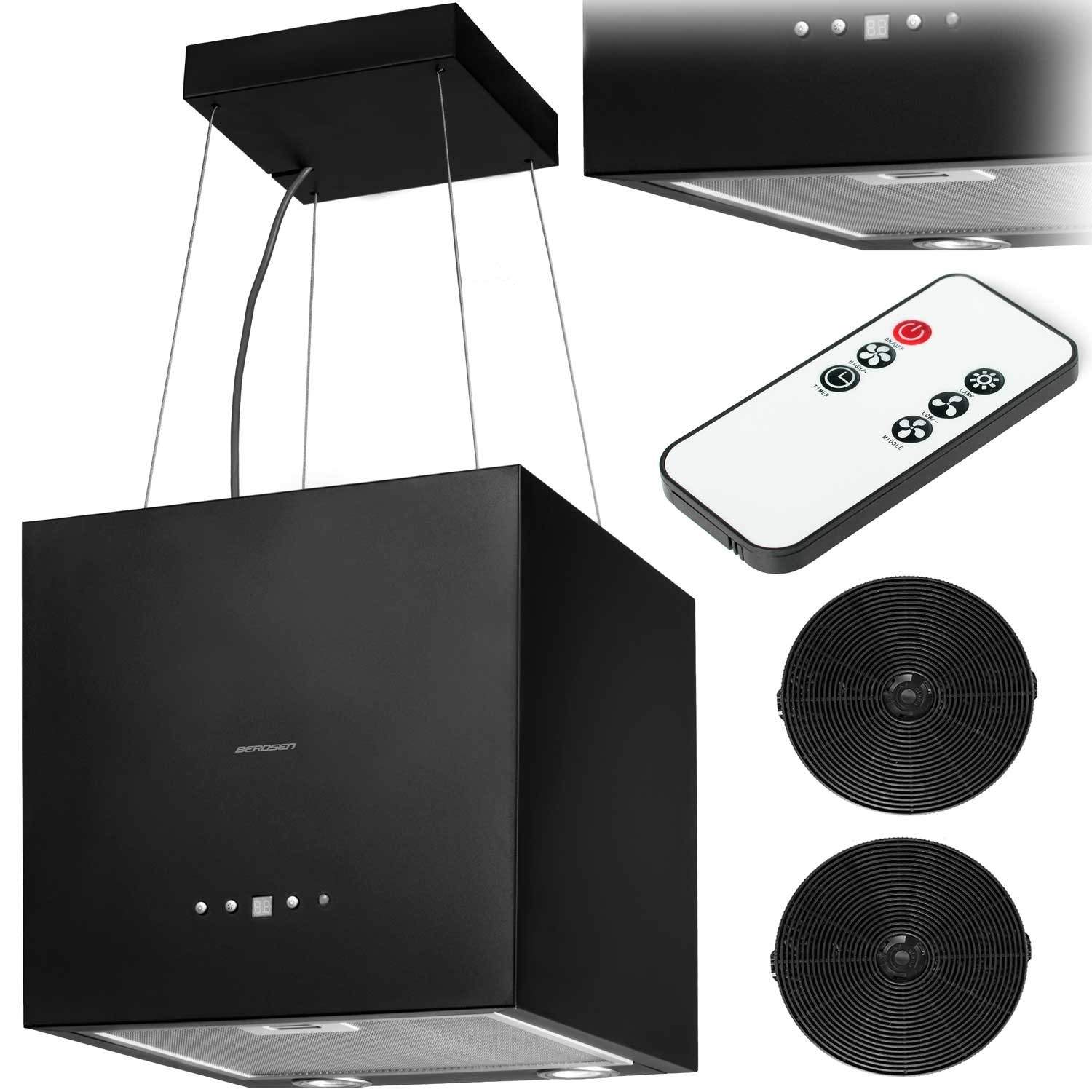 Kjøkkenhette til kjøkkenøy 40 cm Berdsen 40E + 2 filtre Kjøkkenhette til kjøkkenøy 40 cm Berdsen 40E + 2 filtre