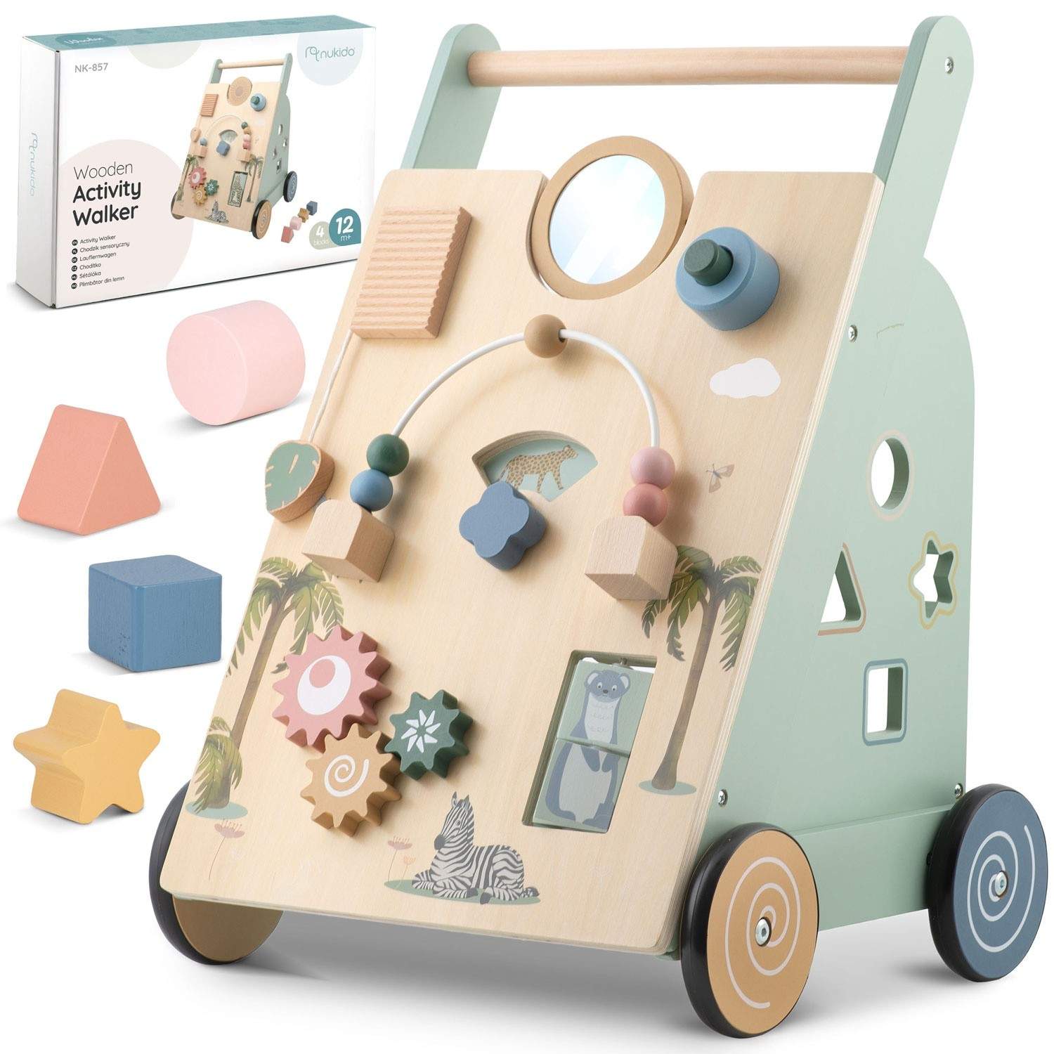 Push rollator i tre NK-857 Nukido