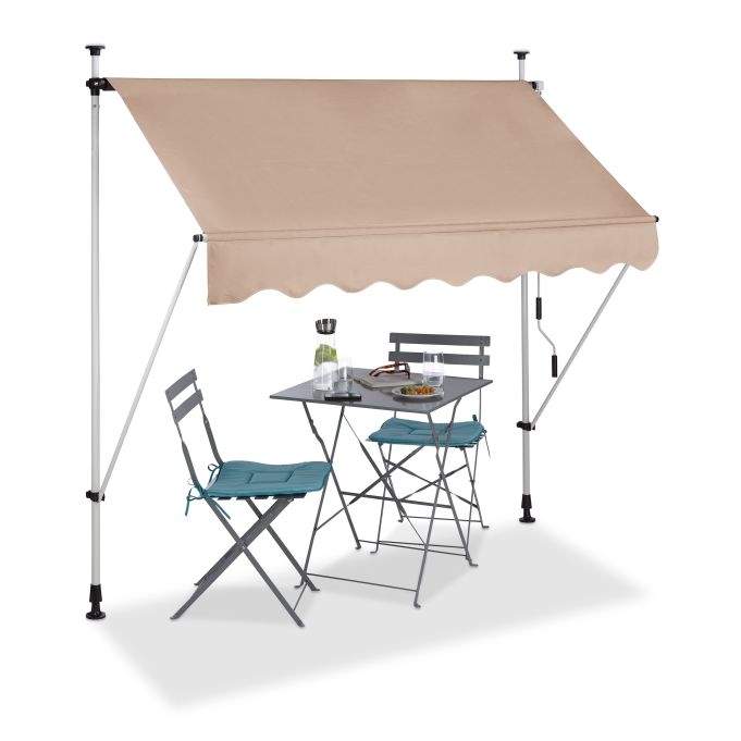 Telesopisk baldakin Beige
