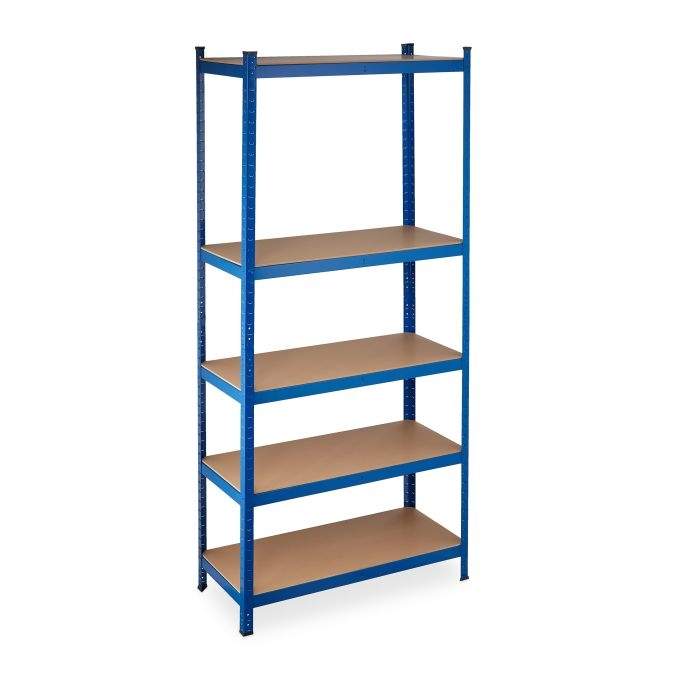 Heavy Duty Hylle 220 cm Blå