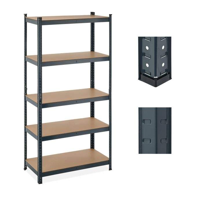 Heavy Duty Hylle med 5 nivåer
