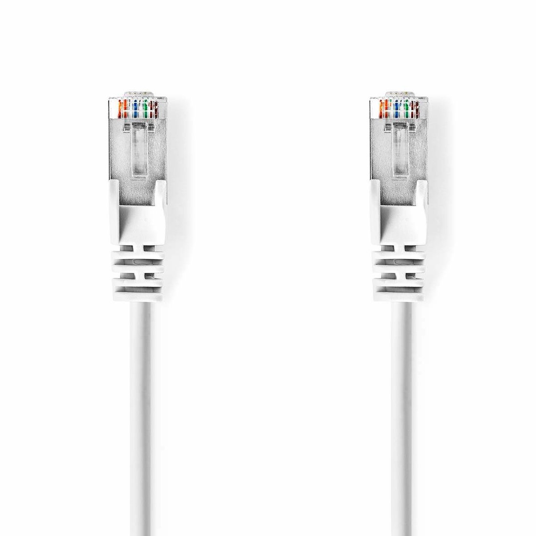 CAT5e nettverkskabel | SF/UTP | RJ45 Han | RJ45 Han | 0.50 m | Rund...