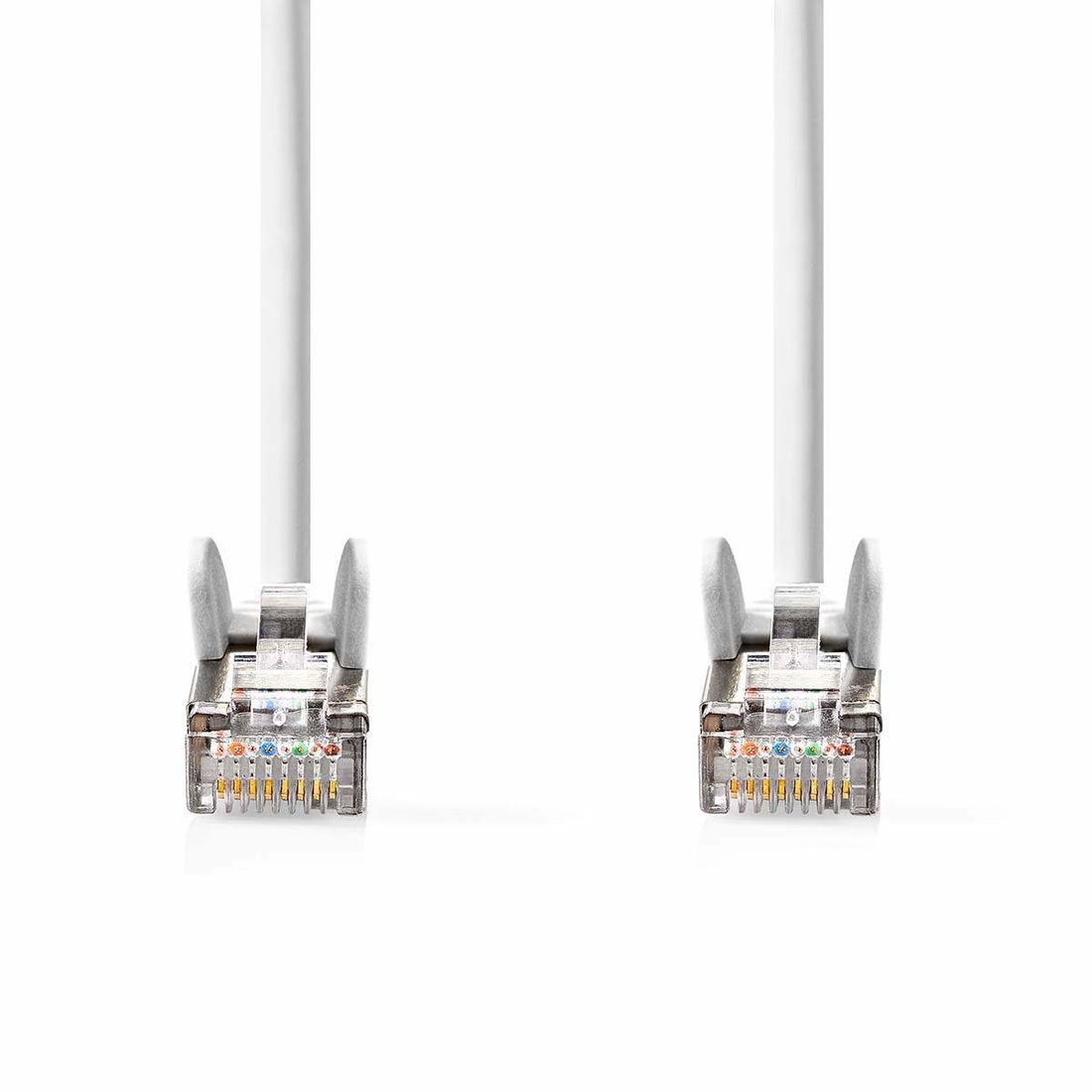 CAT5e nettverkskabel | SF/UTP | RJ45 Han | RJ45 Han | 0.50 m | Rund...