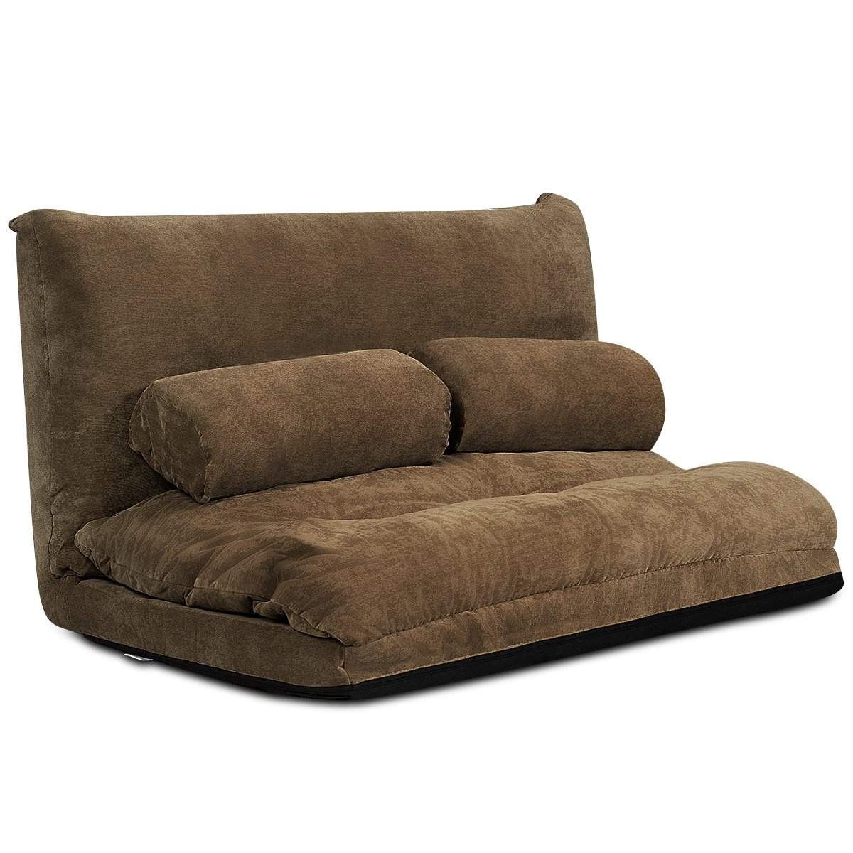 Justerbar gulvsofa – 6 posisjoner, komfortabel og sammenleggbar