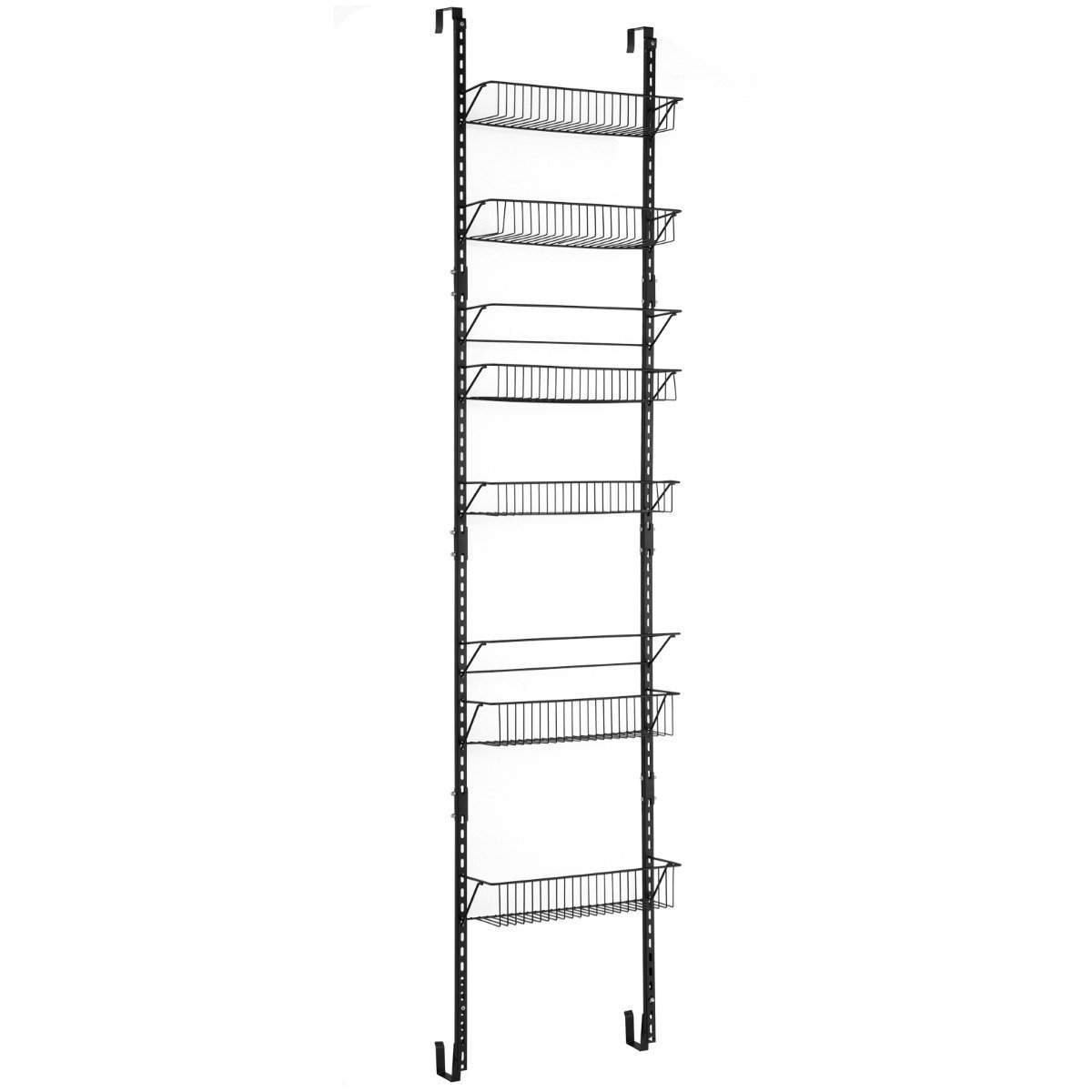 Overdørs justerbar 6-lags Pantry Organizer – Plassbesparende