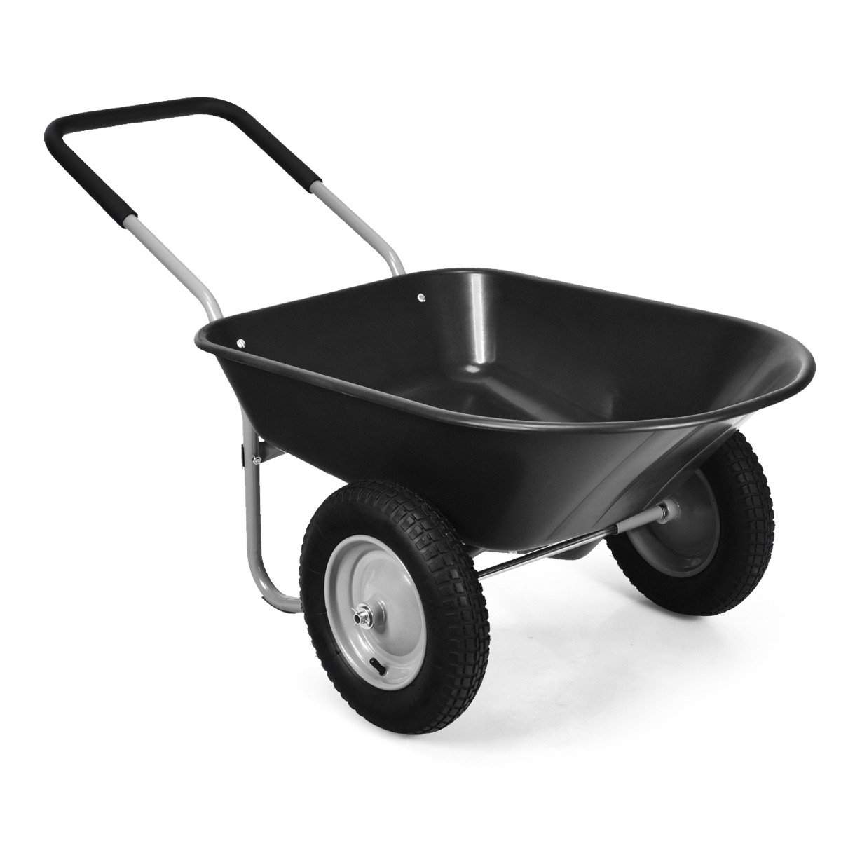 Kraftig hagetrillebår – 2 hjul, 100 kg kapasitet