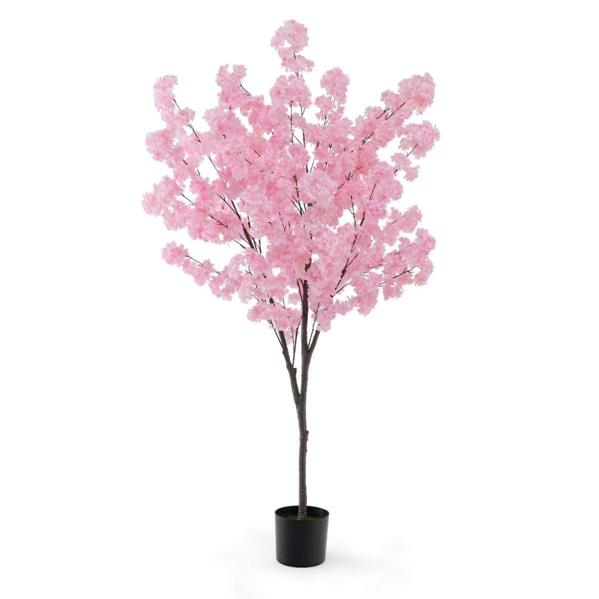 Kunstig kirsebærblomstre – 190 cm, rosa blomster