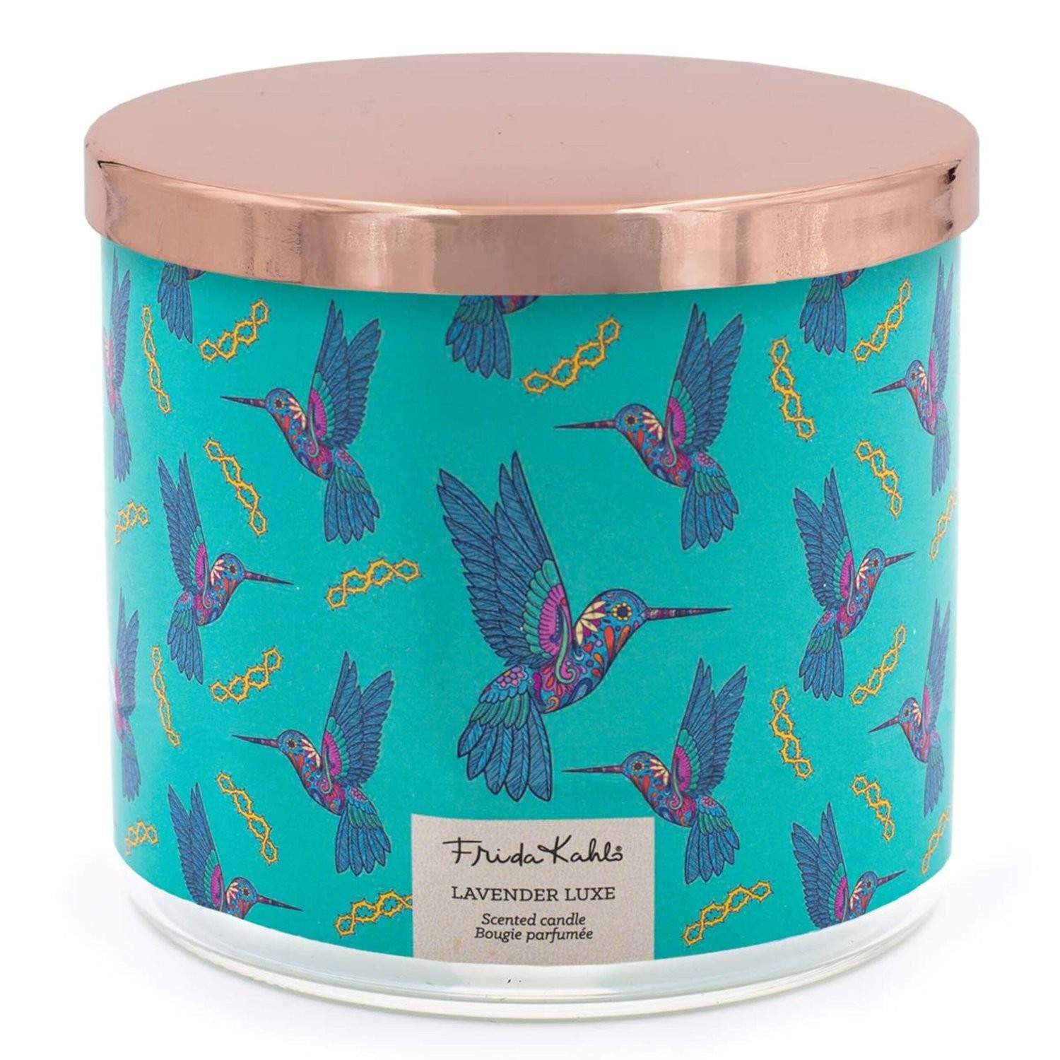 Frida Kahlo duftlys – kunstnerisk glassdesign