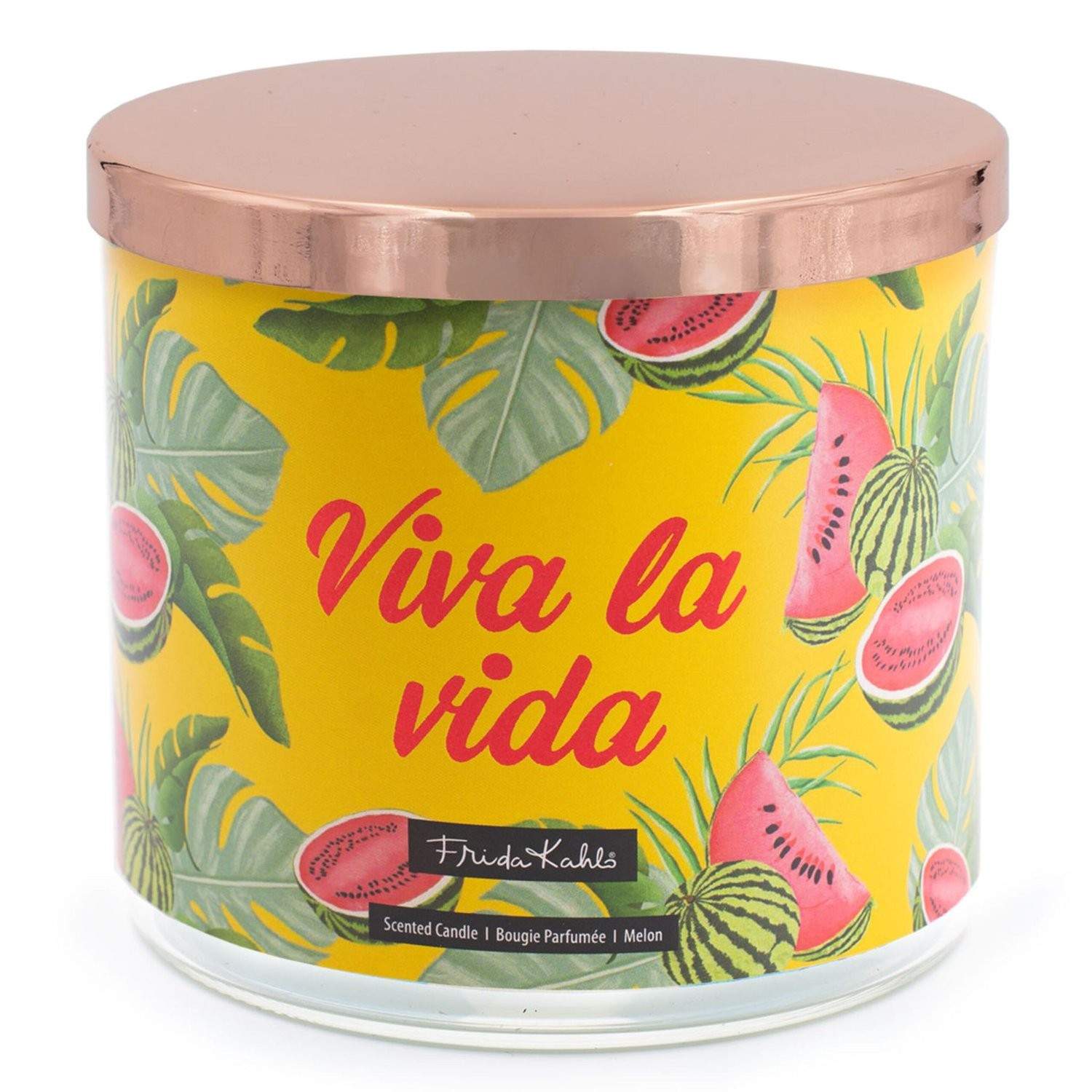 Frida Kahlo duftlys – kunstnerisk glassdesign