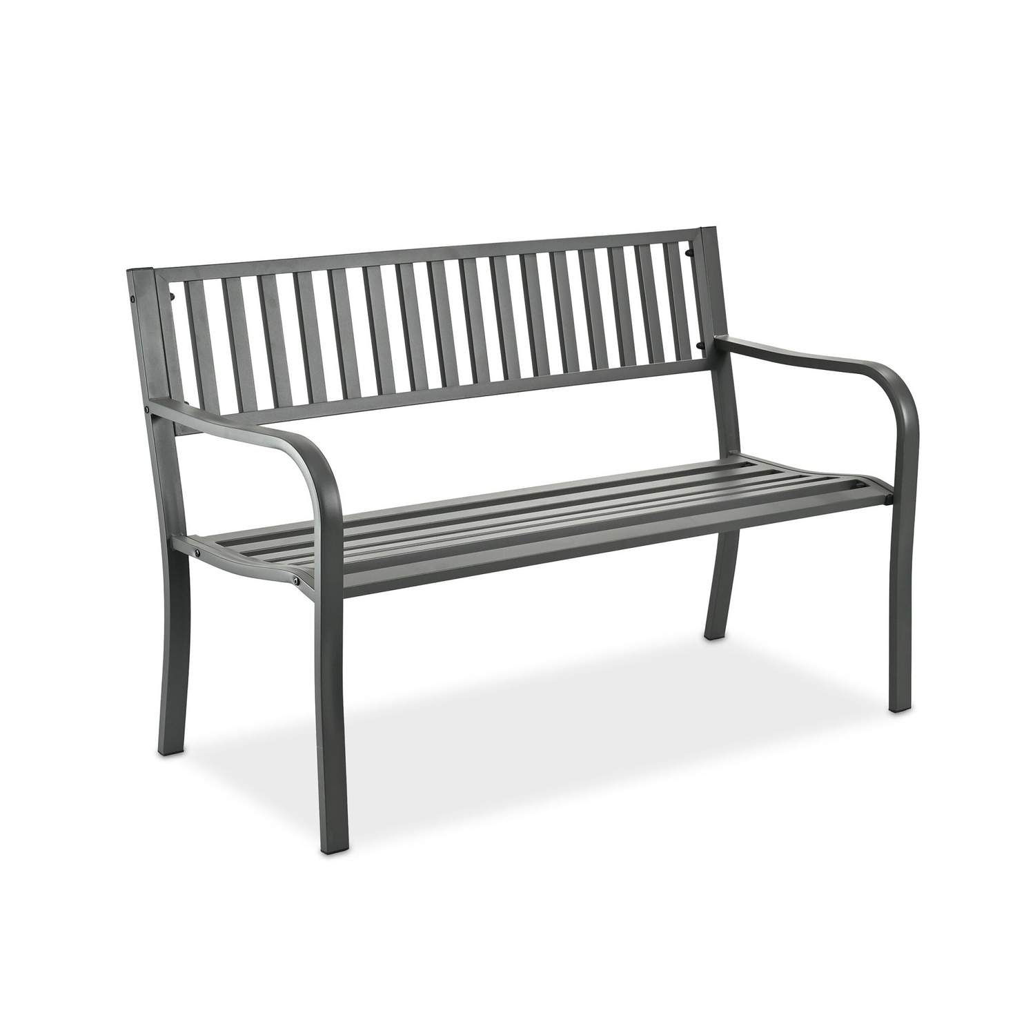 Metallhagebenk – Dekorative uteplasser