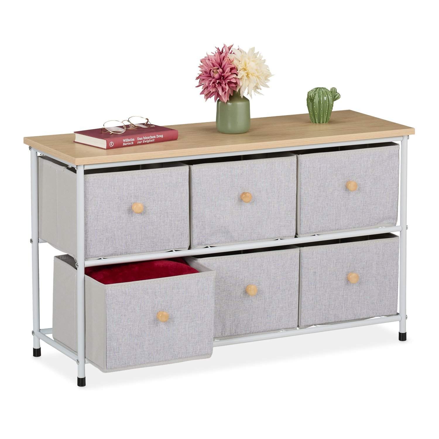 Skjenk med 6 skuffer – allsidig oppbevaring for alle rom Skjenk med 6 skuffer – allsidig oppbevaring for alle rom