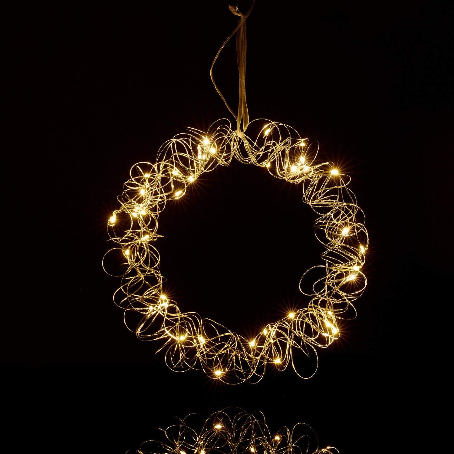 LED-kranslys 30 cm – Varm hvit, helårsinnredning