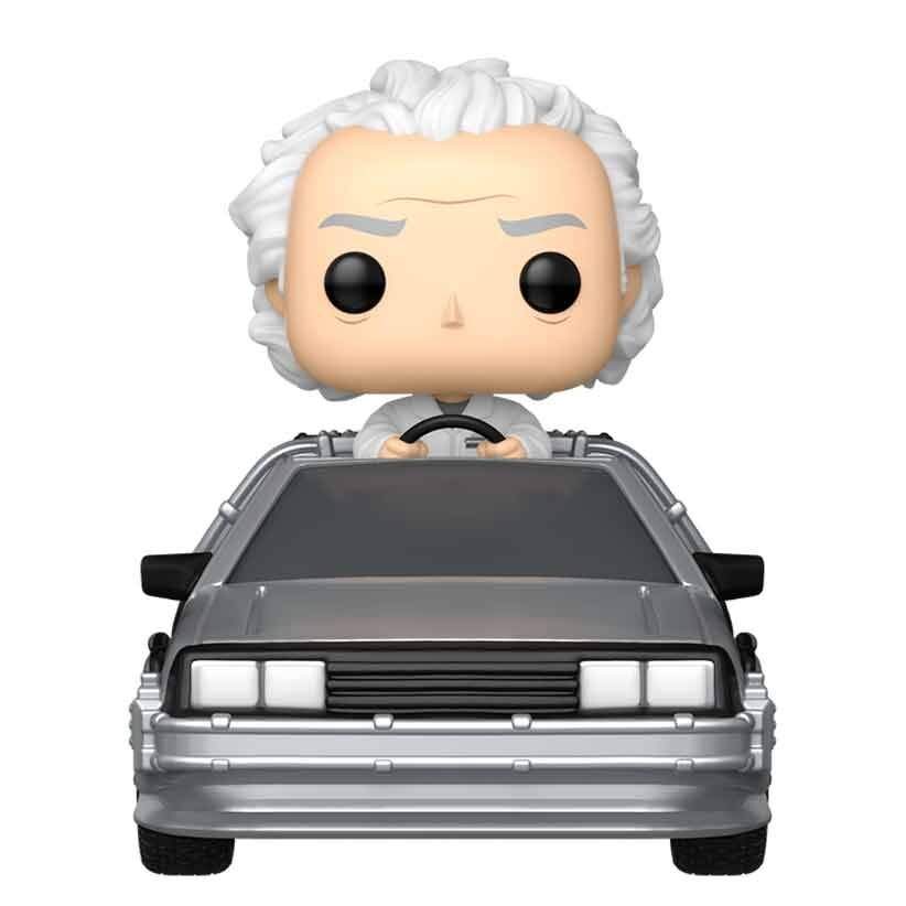 Time Machine Figure, Deluxe Back to the Future Doc, 7-tommers