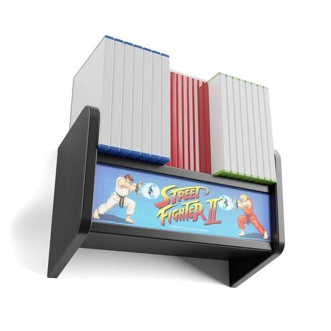 Street Fighter Arcade-lampe med LED-belysning, hjemmeinnredning