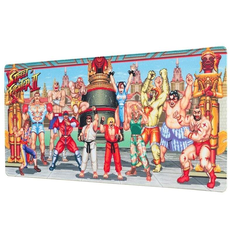 Street Fighter Gaming skrivebordsmatte, stor størrelse, slitesterkt materiale