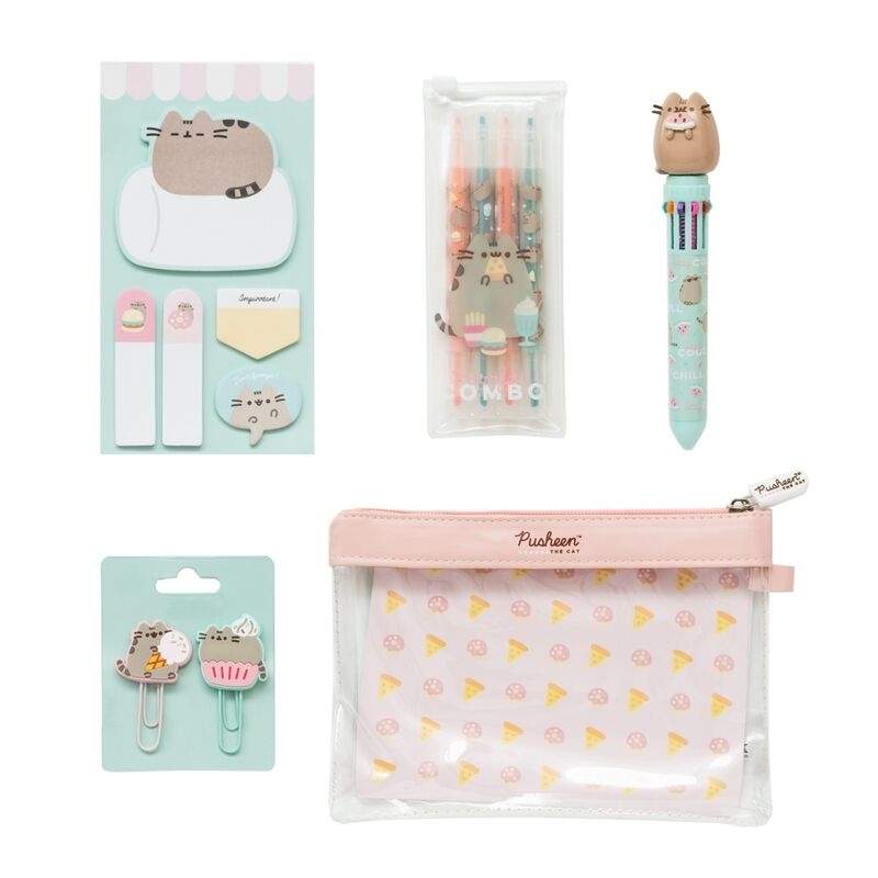 Pusheen Foodie Collection skrivesaker for kreative prosjekter