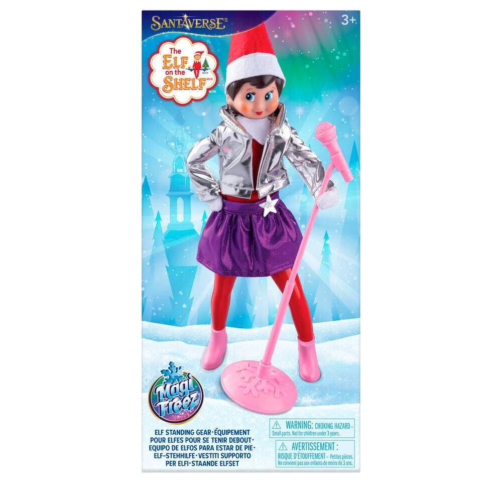 Elf On the Shelf Doll Rock Star Kostymesett, morsomt tilbehør