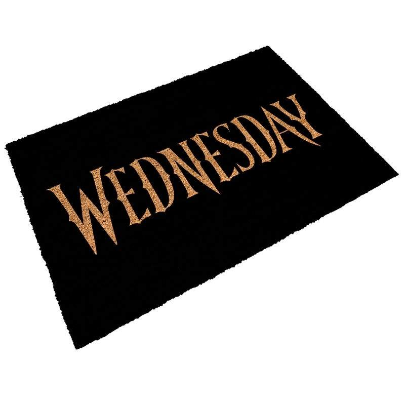 Wednesday Logo Dørmatte - Slitesterk, sklisikker, innendørs/utendørs bruk