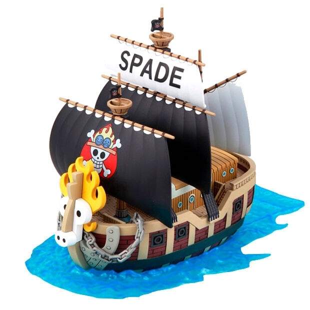 Piratskipmodellsett i ett stykke, 15 cm størrelse