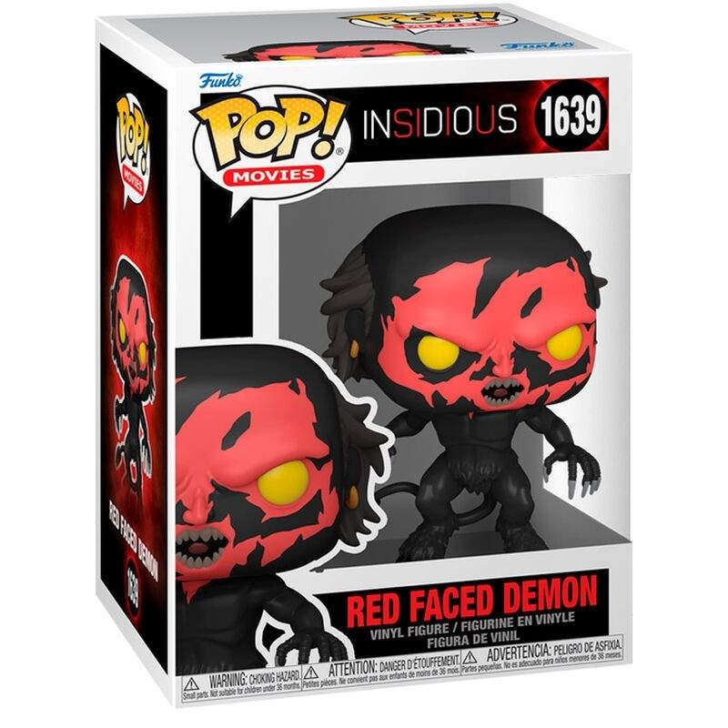 Insidious Red Faced Demon Figure – Collectible Horror Decor