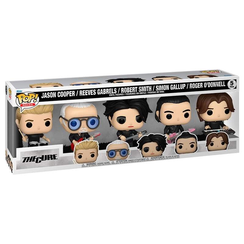 POP-pakke med 5 figurer for The Cure Collectors