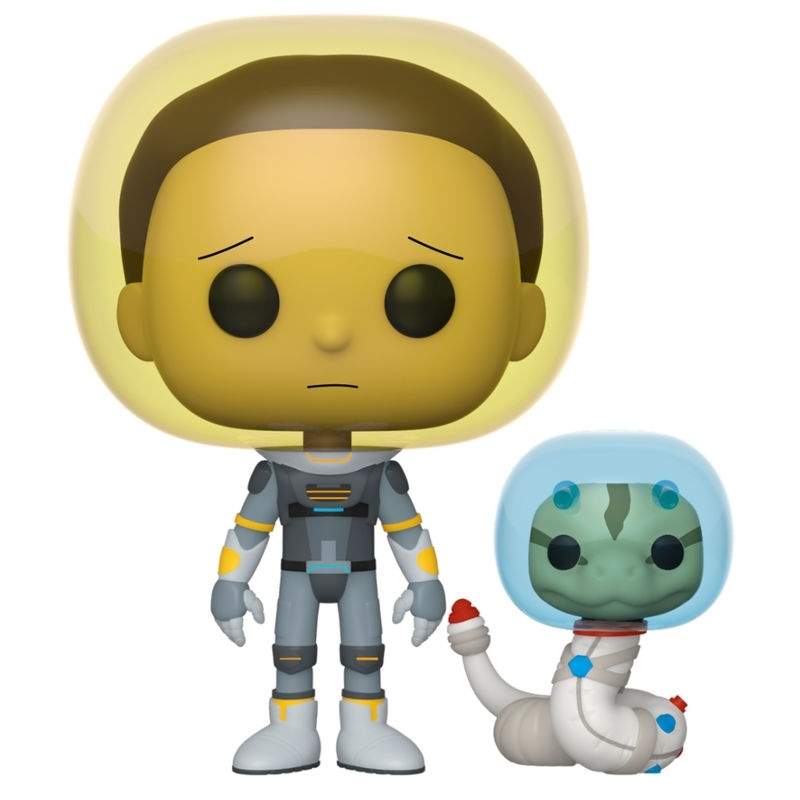 Rick & Morty Morty romdraktfigur med slangetilbehør