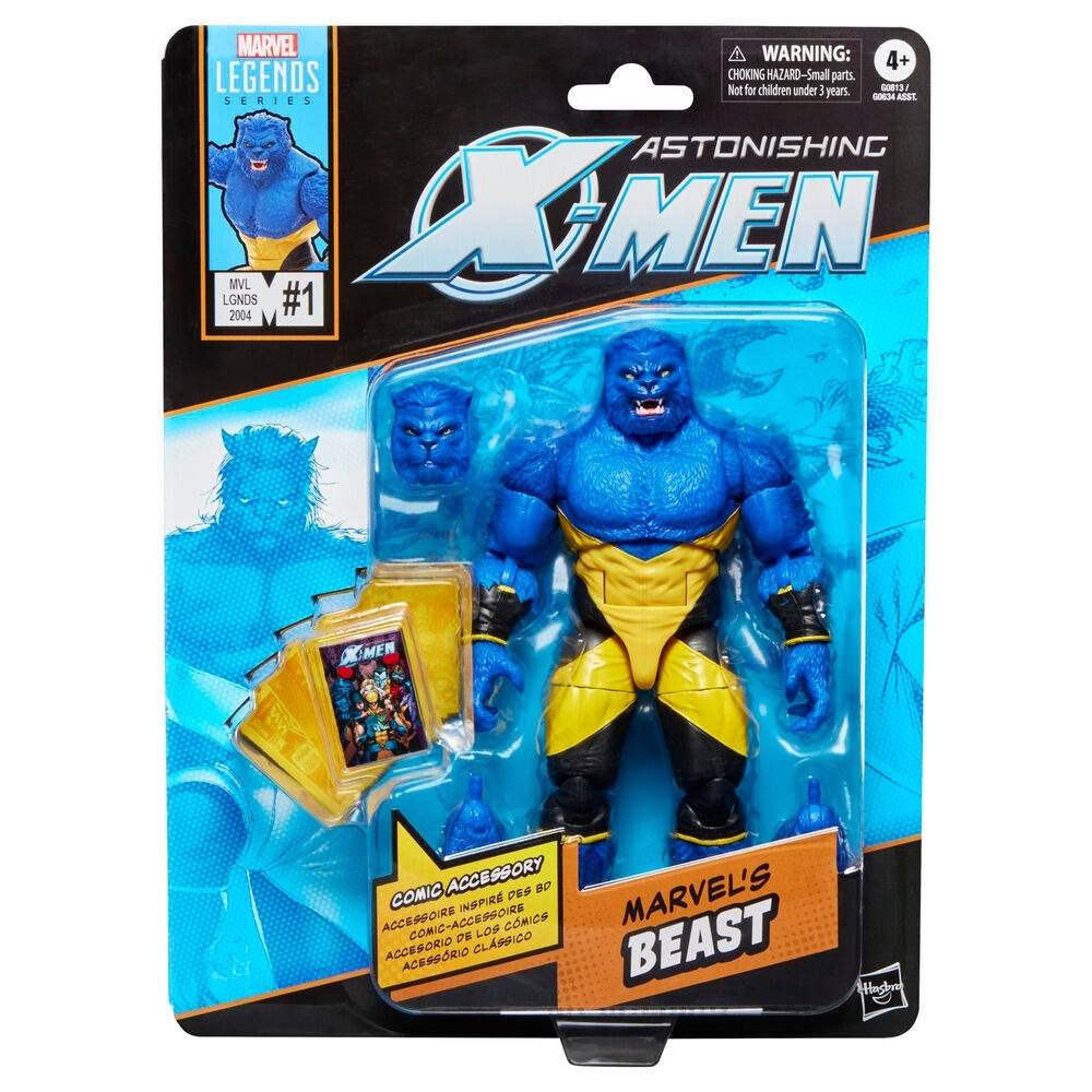 X-Men Astonishing Beast-figur, 15 cm Collectible Action Toy