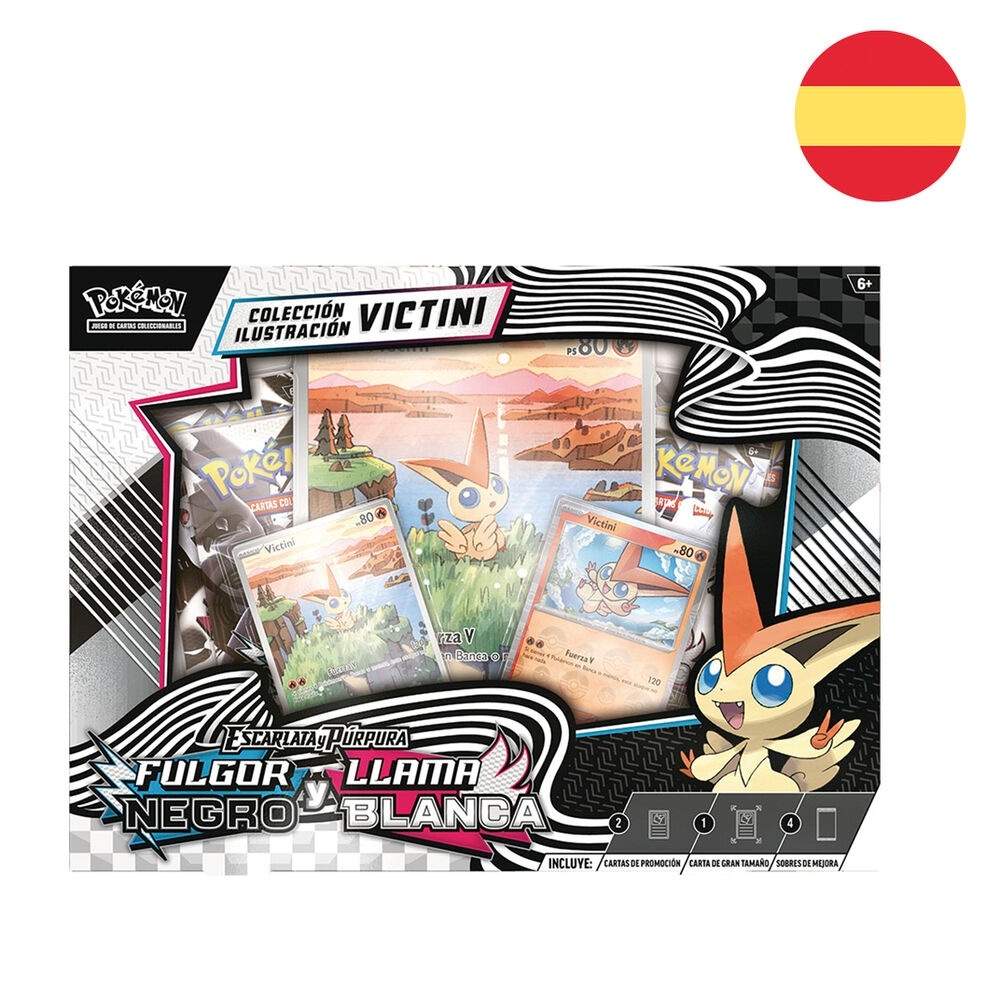 Victini Blistersett med samlekort - spansk utgave