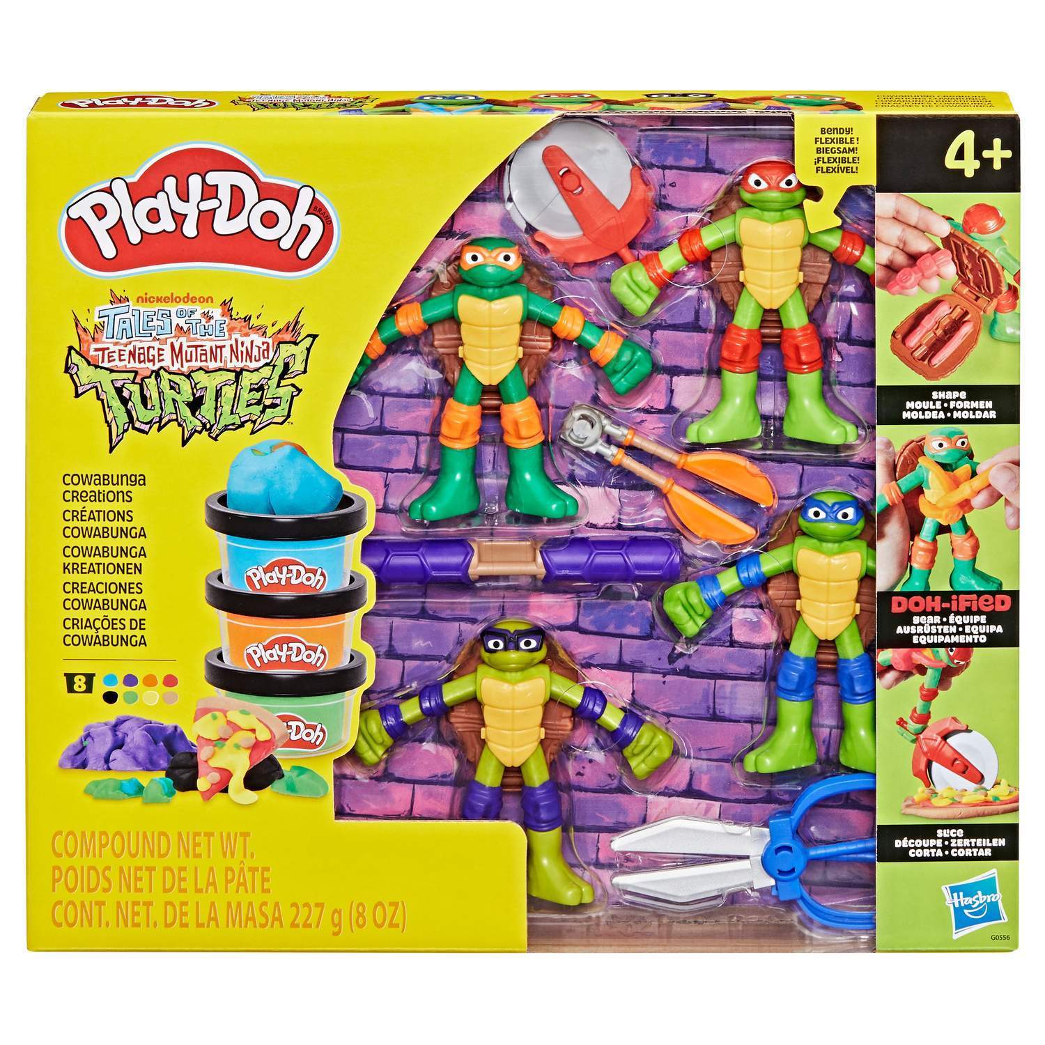 Play-Doh lekesett med verktøy og tilbehør for kreativ moro