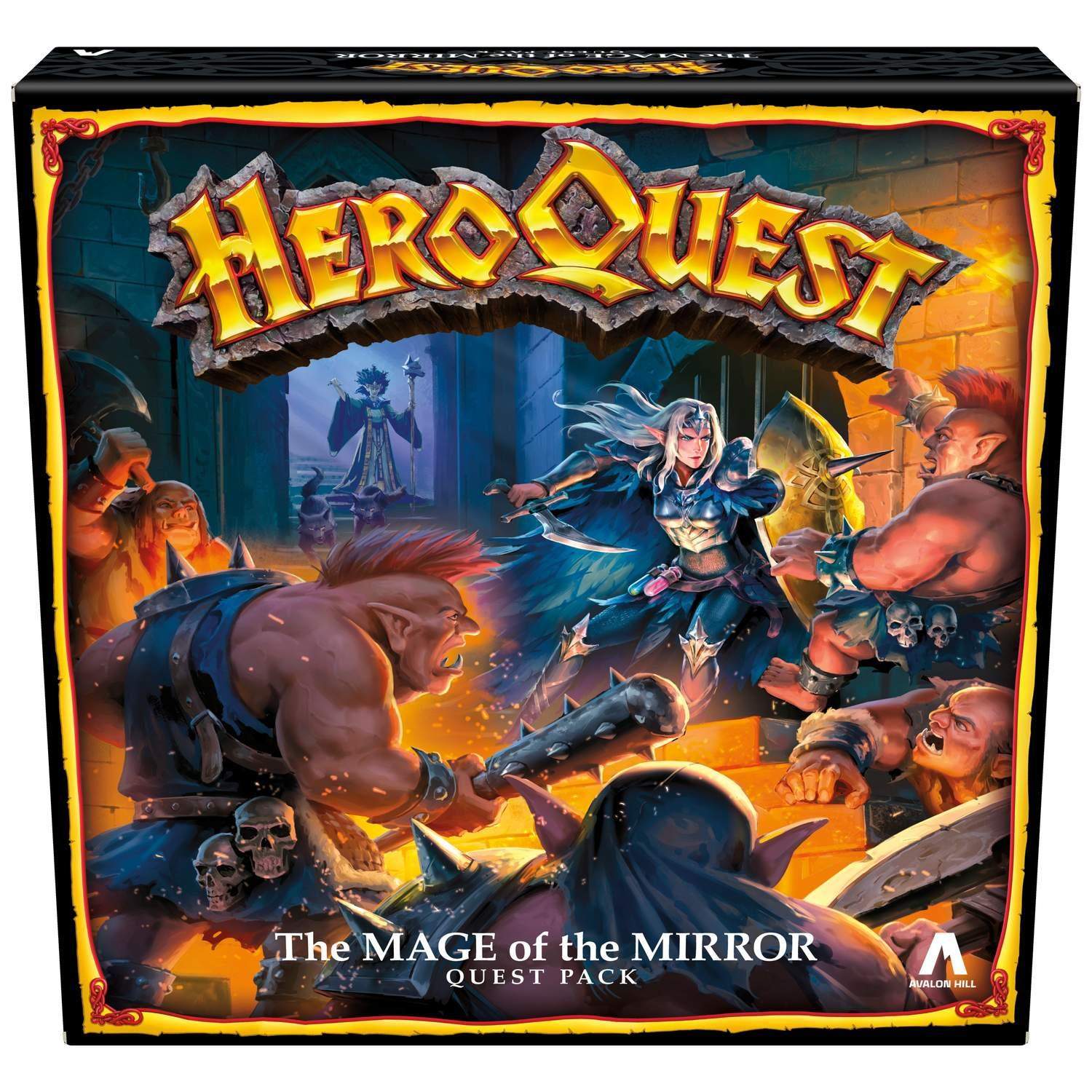 HeroQuest Mage of the Mirror Expansion Quest-spillet