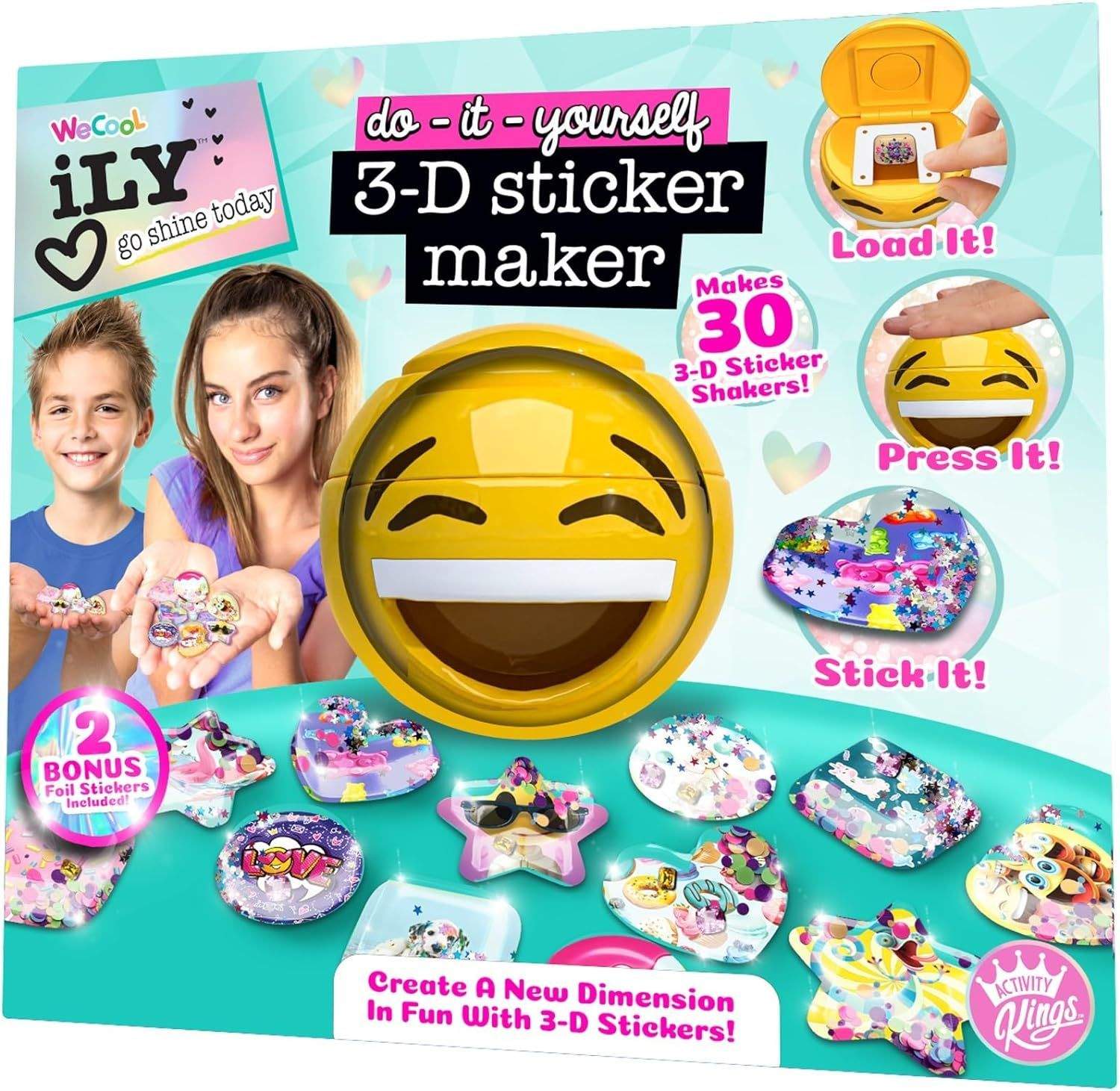 3D-klistremerkemaker for tilpassede design og enkel bruk