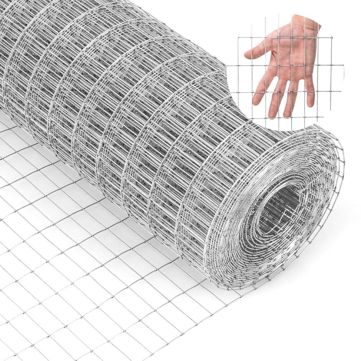 Galvanisert nettinggjerde – 15 x 0,6 m, 50 x 25 mm netting