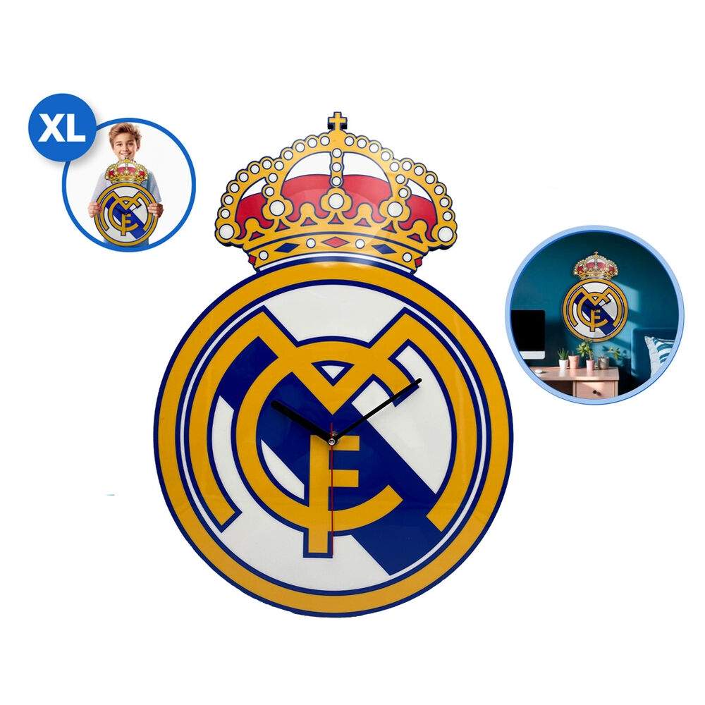 Real Madrid veggklokke