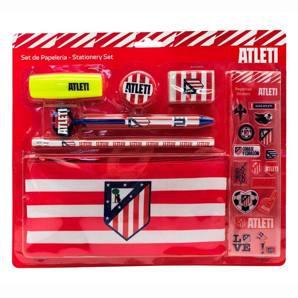 Atletico de Madrid skrivesaker sett
