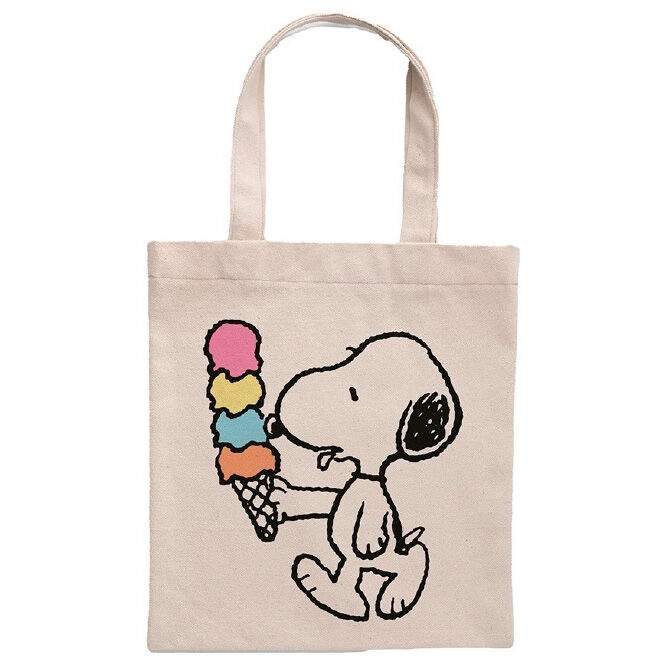 Peanøtter Snoopy iskrem handlepose