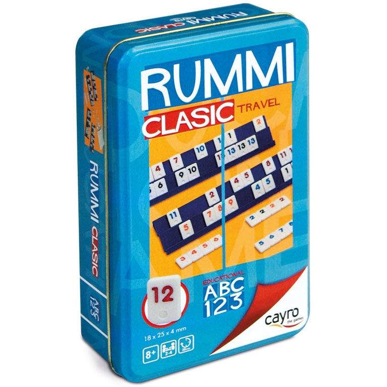 Metallboks Rummi spillreise