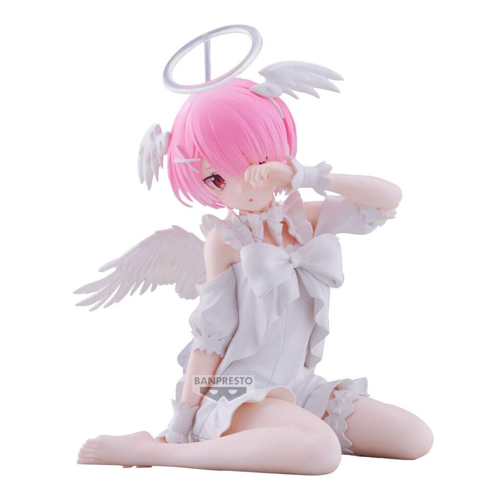 Re:Zero Starter Life in Another World Relax Time Ram Søt engelfigur 13 cm